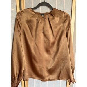 Golden brown blouse